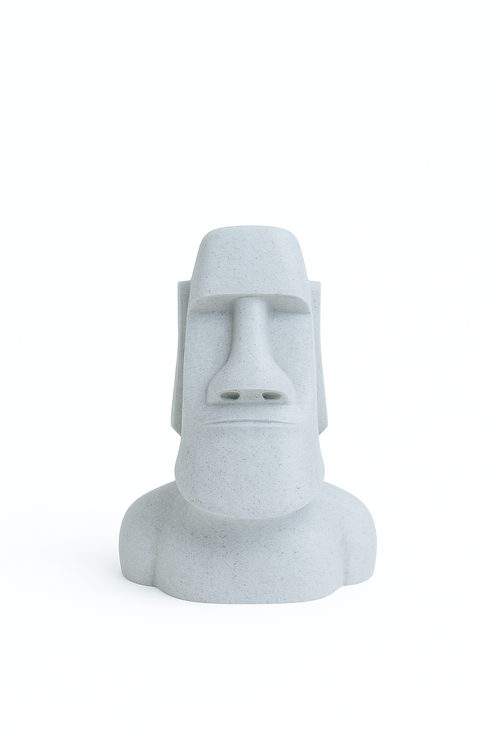 Moai Mermer Heykel | 3D Baskı Dekoratif Obje